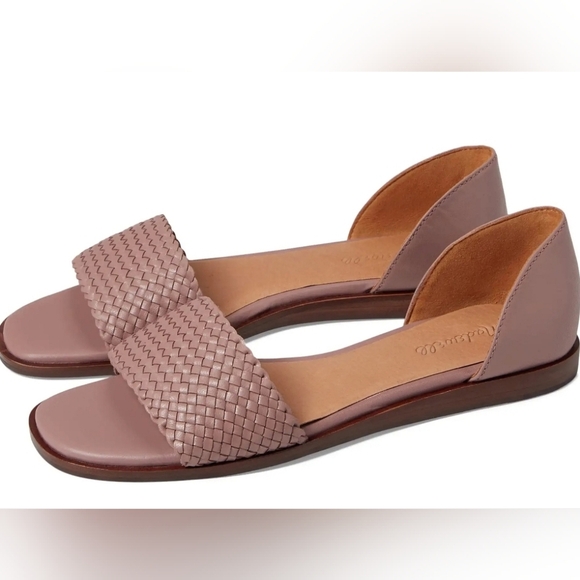 Madewell, The Nelda d'Orsay Flat: Woven Edition, Warm Thistle,‎ Size 7 - Picture 1 of 13